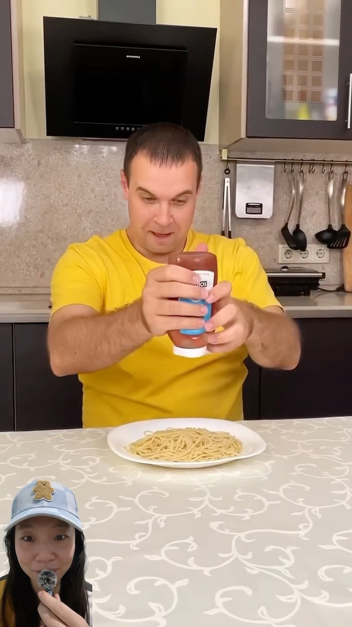 PAPA MAKAN INDOMI CAMPUR PASTA COKLAT #shorts